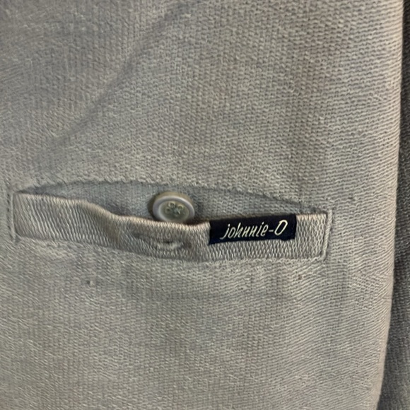New- johnnie-O 1/4 Zip Pullover- Seal - Picture 4 of 7